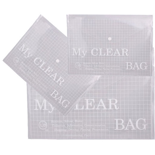 Bìa nút A5 My Clear - Bán lẻ 1 cái