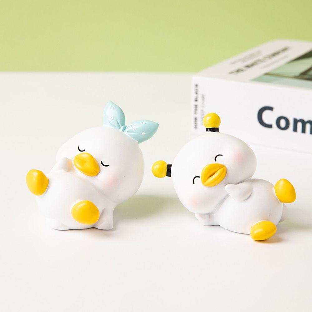 Mô Hình Chú Vịt Bằng Gỗ Thông Trang Trí Sân Vườn