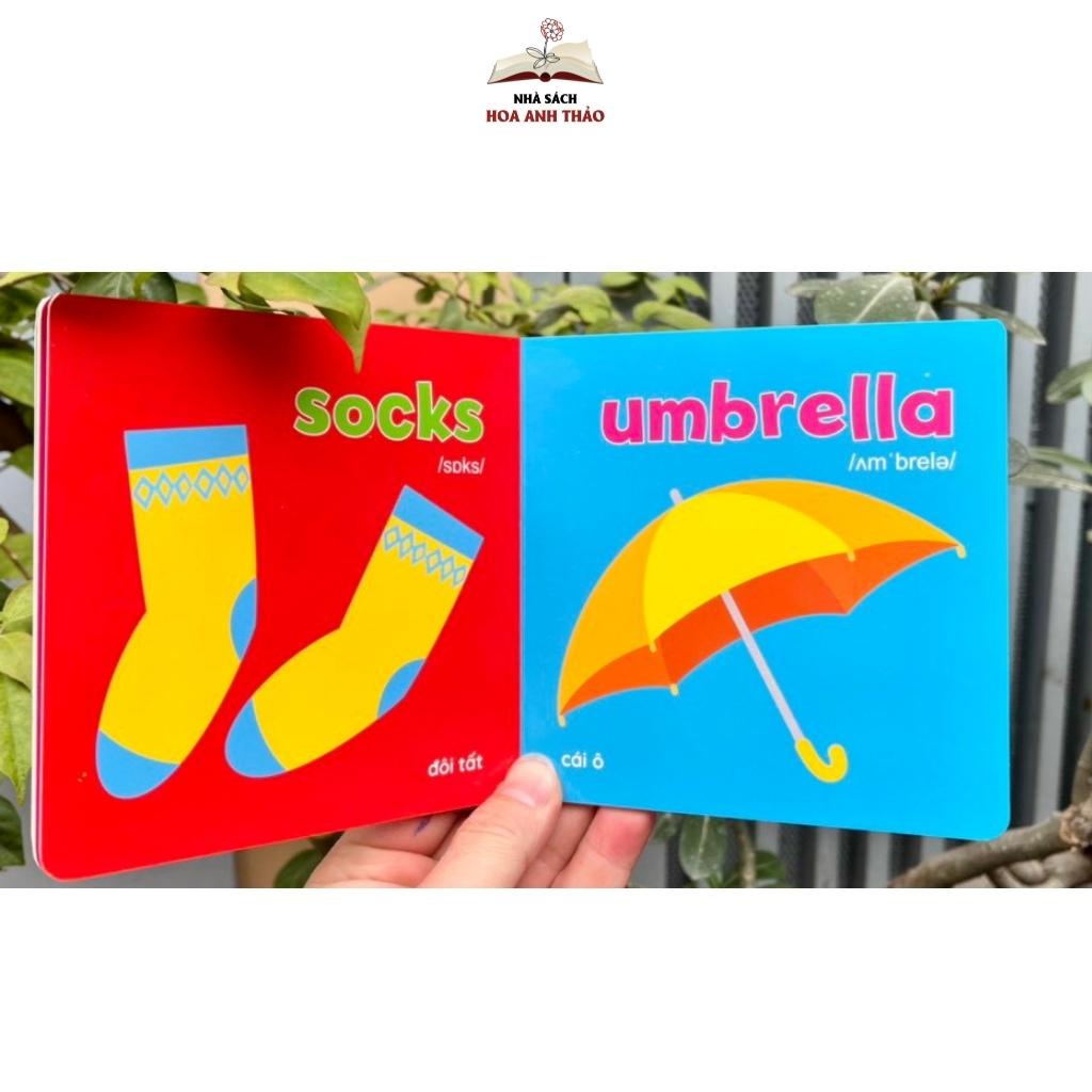 Sách Bìa cứng thư viện hình ảnh đầu tiên cho bé Baby' First Picture Book  - Kèm file video tiếng Anh