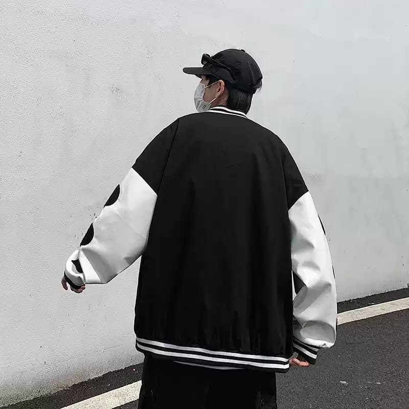 Áo khoác bomber CHỮ A Unisex chất nỉ cotton đẹp mịn_VIETSTAR