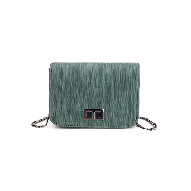 Túi Đeo Chéo Hình Vuông Cỡ Nhỏ Phối Dây Đeo Sợi Xích Thời Trang 2022 Cho Nữ