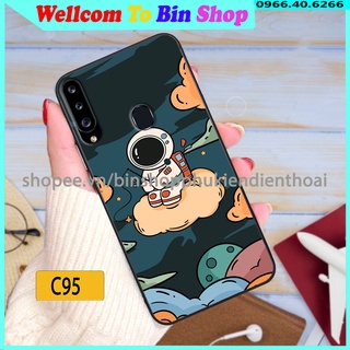Ốp lưng Oppo A31 2020 / Oppo A8 2020 / Oppo A91 2020 in hình Vũ trụ ngân hà, chất liệu lưng cứng viền silicon cao cấp