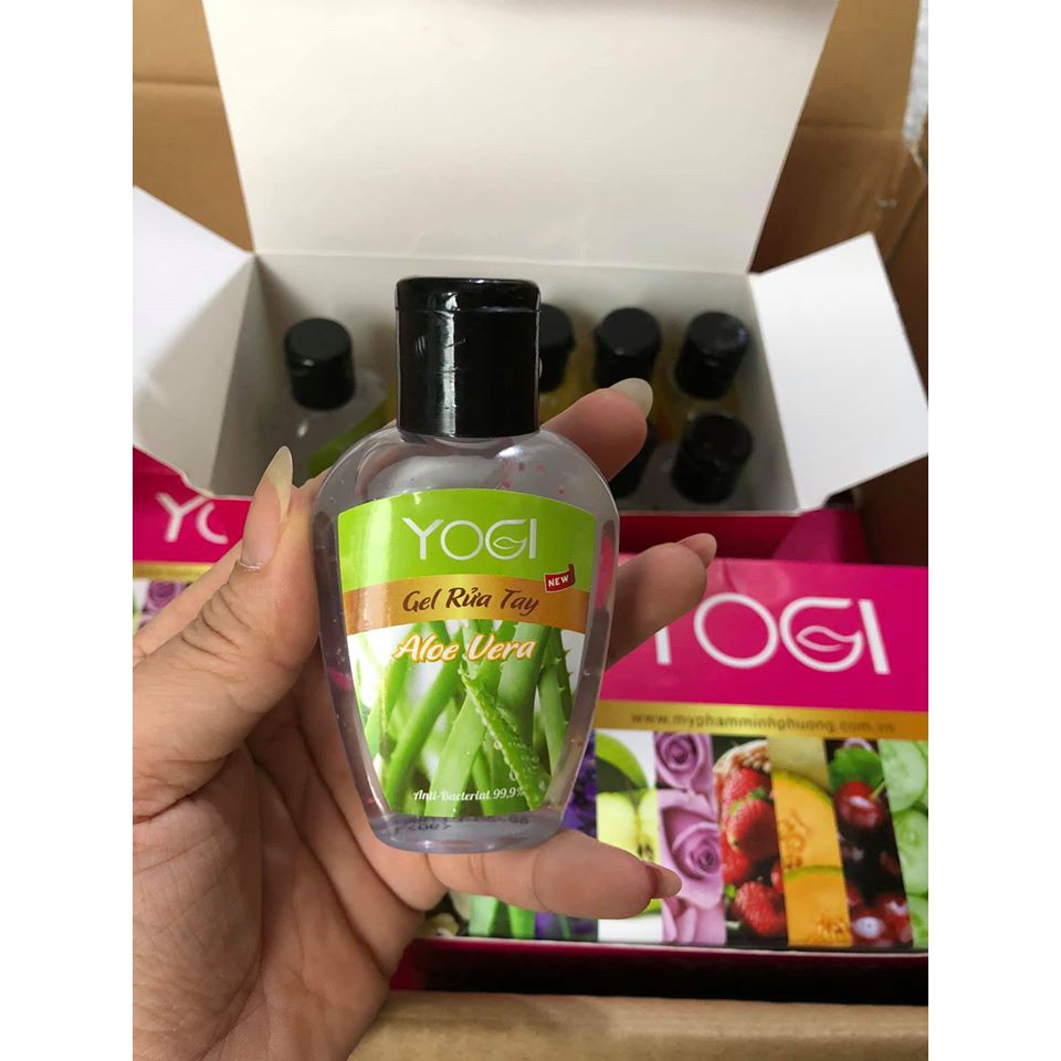 [GIÁ TỐT NHẤT THỊ TRƯỜNG] Gel Nước Rửa Tay Khô Diệt Khuẩn YOGI chai 70ml nhiều hương diệt khuẩn 99,9% | BigBuy360 - bigbuy360.vn