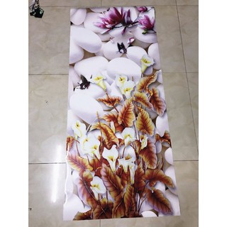 [FREESHIP] 🌱Giấy dán tường tủ lạnh hoạ tiết 3D🌱