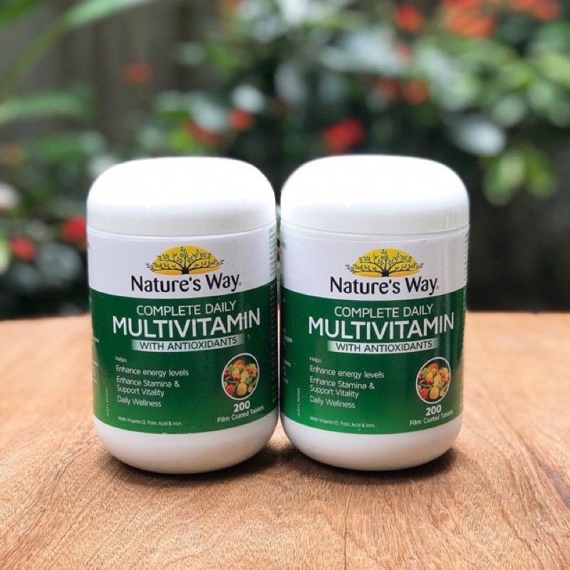 Viên uống vitamin tảo Nature’s Way  - Complete Daily Multivitamin