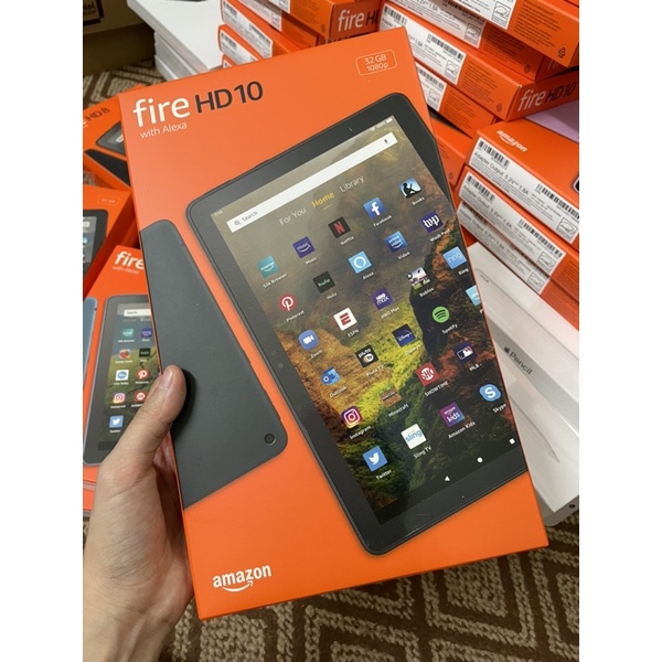 Máy tính bảng Kindle Fire HD10 2021 - 11th - (All New Fire HD10 - 2021) - Ram 3GB, bộ nhớ 32GB, màn hình 1080 FullHD