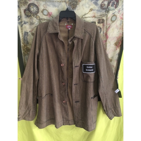 ❣️Áo Khoác Kiểu size L 1m75-1m85 -sale Lỗi nhẹ Nâu sọc dọc trending Nam 2hands( Hàng Si Nhật Bản)❣️