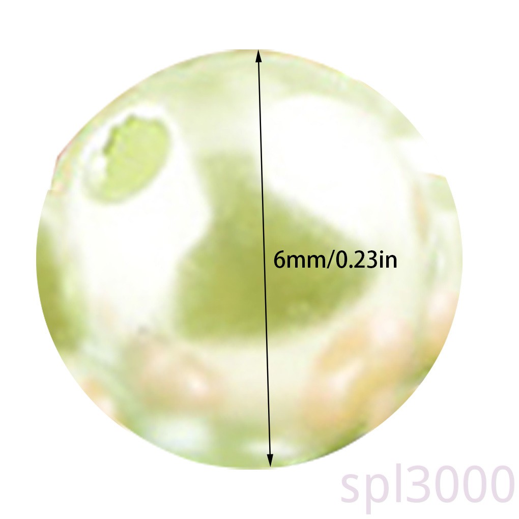 Set 100 Hạt Ngọc Trai Nhân Tạo Màu Ngẫu Nhiên Dùng Làm Trang Sức