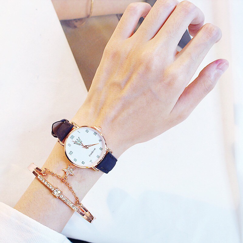 [Mã FAMARAL2 giảm 10K đơn 50K]ĐỒNG HỒ NỮ DÂY DA CANDYCAT VƯƠNG MIỆN D397 DỄ THƯƠNG | BigBuy360 - bigbuy360.vn