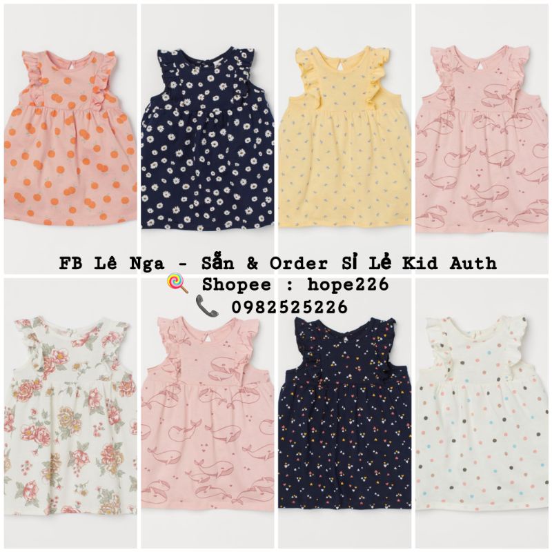 Váy cánh tiên săn sale HM UK size 4-6m đến 3-4y (hàng về liên tục)