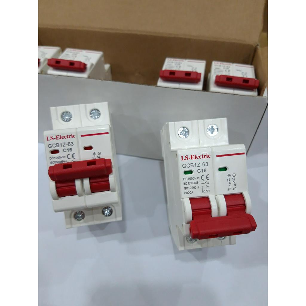 Aptomat CB DC 1000V bộ ngắt mạch một chiều DC 1000V 2P 16A 25A 32A 63A LS-Electric HÀNG THƯƠNG HIỆU CAO CÂP