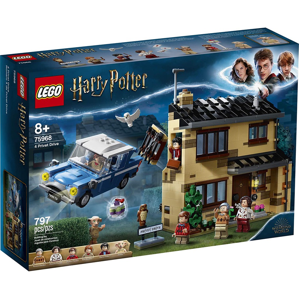 [Có sẵn] 75968 Lego Harry Potter 4 Privet Drive