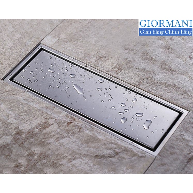 Thoát sàn ngăn mùi loại dài inox SUS304  Hàng cao cấp GIORMANI