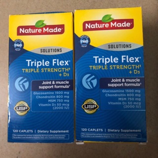 120 viên triple flex nature made của mỹ