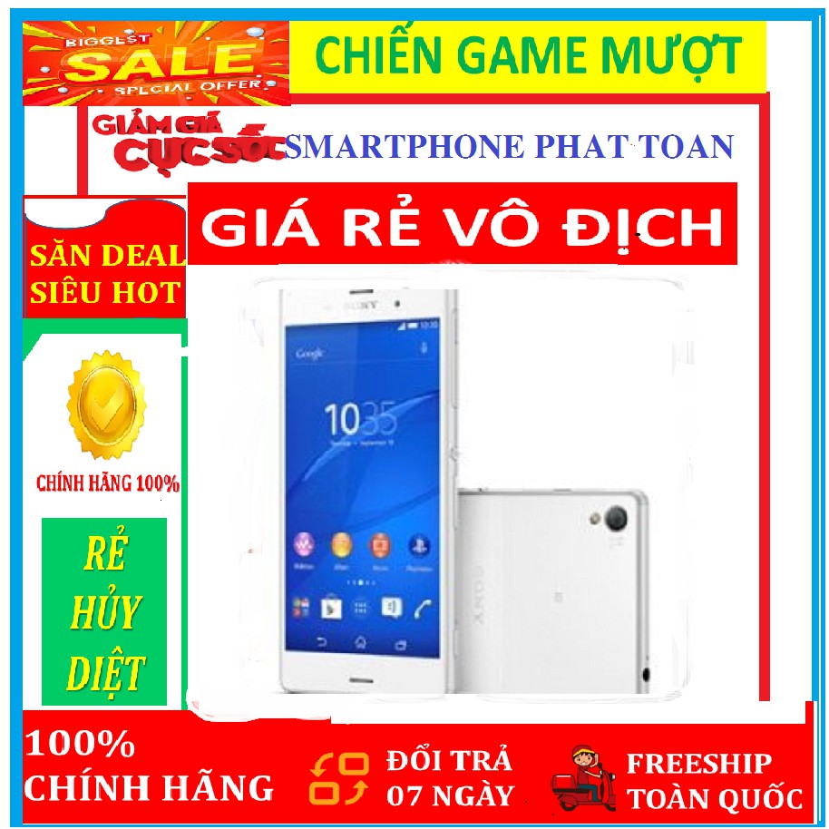 [RẺ VÔ ĐỊCH] điện thoại Sony Xperia Z5 ram 3G/32G mới - CHÍNH HÃNG - bảo hành 12 tháng