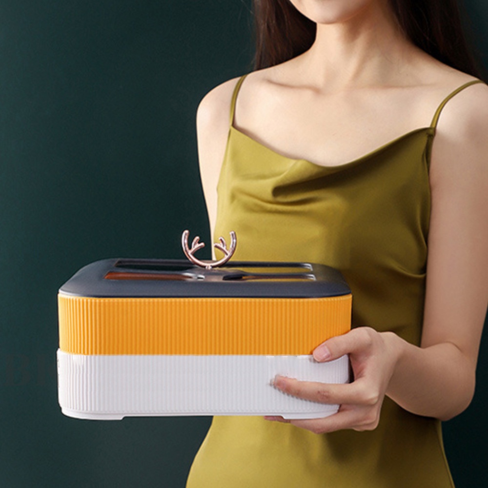 Khay Mứt Tết 2 Tầng , Khay Đựng Bánh Kẹo Ngày Tết Xoay Gấp Gọn Mẫu Mới 2022