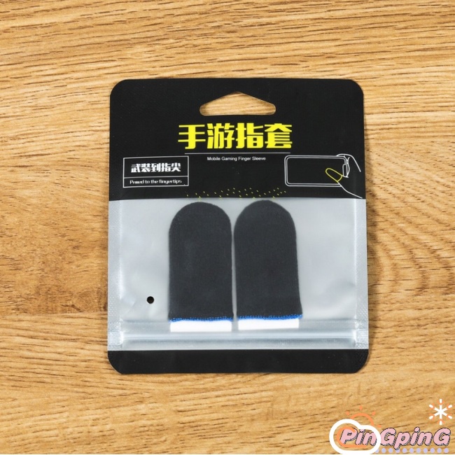 Cặp găng bọc ngón tay chơi game siêu mỏng thoáng khí chuyên dụng cho điện thoại cảm ứng