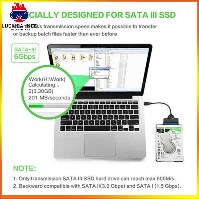 Cáp Chuyển Đổi Sata 3 Sata Sang Usb 3.0 2.5 Inch Cho Ổ Cứng Hdd Ssd | BigBuy360 - bigbuy360.vn