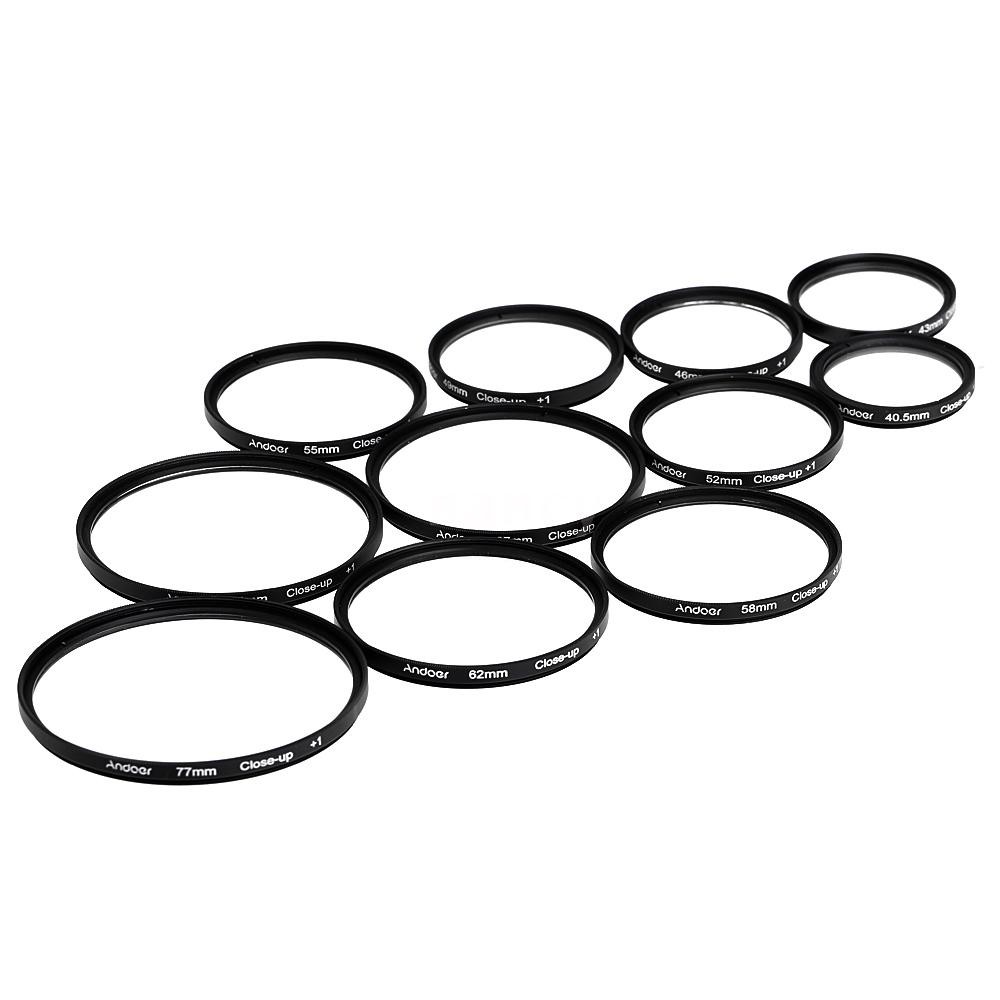 Ống kính lọc hình ảnh 67mm +1 +2 +4 +10 chuyên dụng cho camera Nikon D80 D90 D7000 Canon Tamron Sigma DSLR