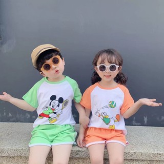 Xả !!! bộ cộc tay micky chất thun lạnh cho bé