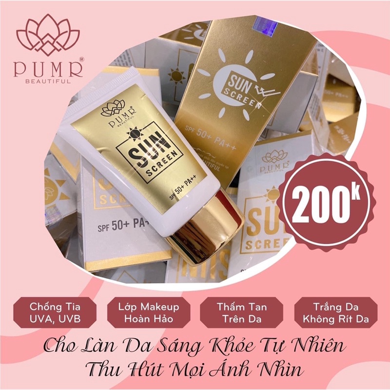 Kem chống nắng mới nhà pumr