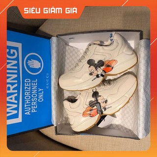 [ Sale Tuột Quần ] Giày Thể Thao Gucci Mickey ( Mẫu mới 2020)