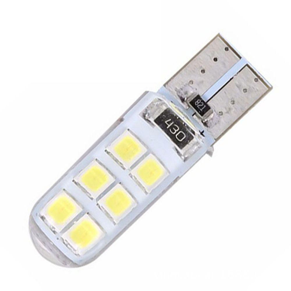 10 Bóng Đèn LED Chiếu Biển Số Xe Hơi Ánh Sáng Trắng 12V 12SMD 1210 COB
