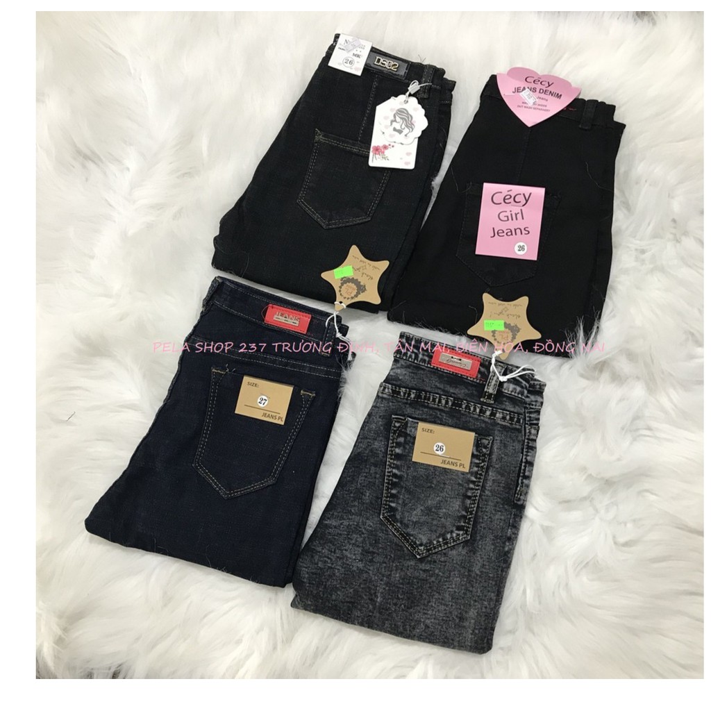 quần jean nữ lưng cao HÌNH THẬT SHOP CHỤP 100% 1234