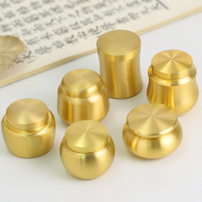 Bể chứa bột mini bằng đồng thau