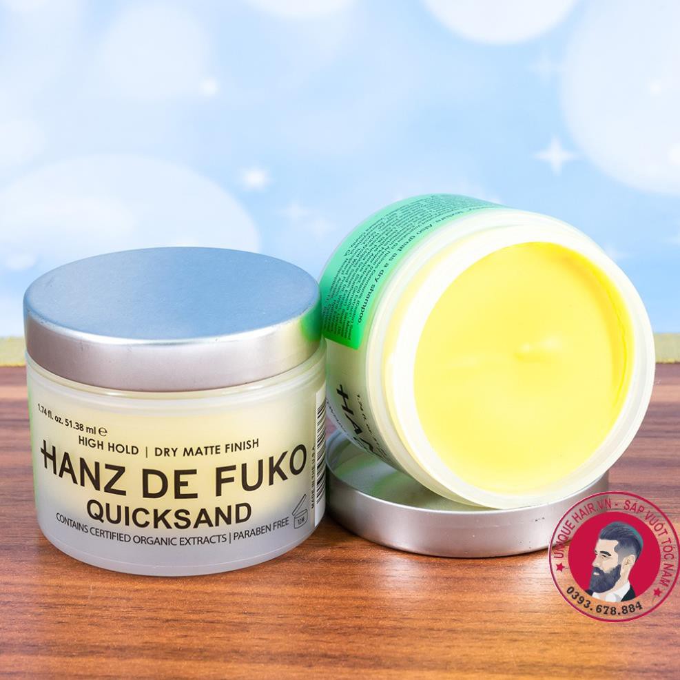 [CHÍNH HÃNG STORE HÀ NỘI] Sáp Vuốt Tóc HANZ DE Fuko QUICKSAND + BLUMAAN ASCEND Tặng lược | RẺ VÔ ĐỊCH