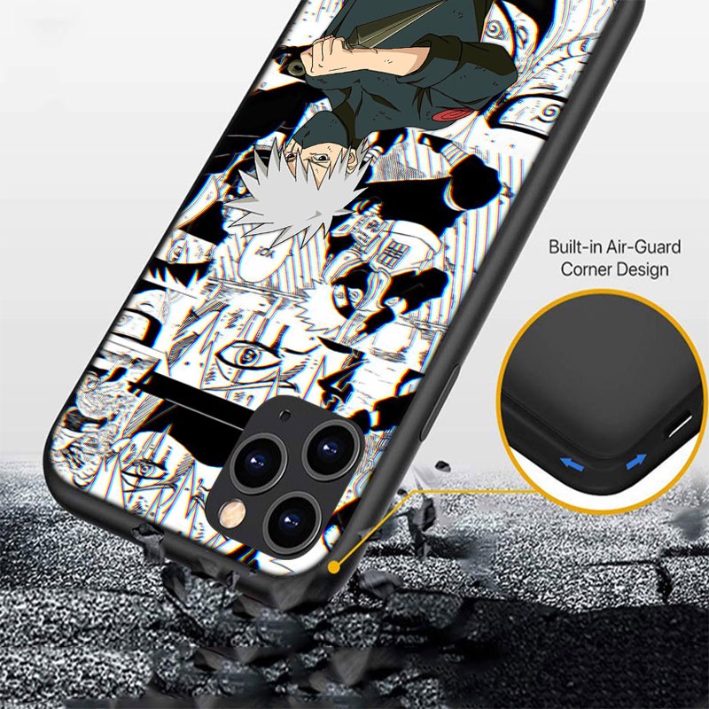 Ốp Điện Thoại Dẻo Họa Tiết Hoạt Hình Uzumaki Naruto Cho iPhone 13 12 Pro Max Mini XS Max X FO92