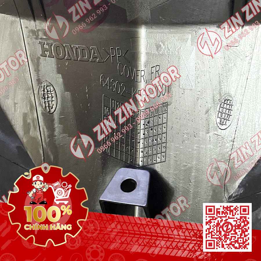 Nhựa Nhám Mặt Nạ Trước Winner V1, RS150 V1 V2 64300-K56-V00ZB Chính Hãng Honda - ZZM