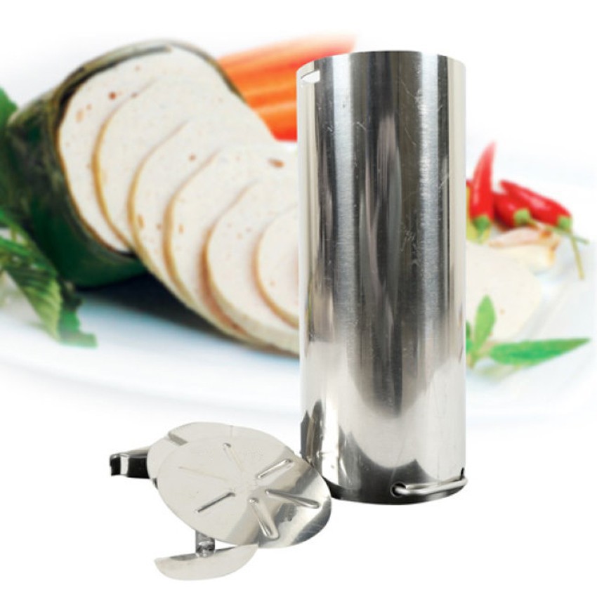 Khuôn Giò Xào Inox Chuẩn Xịn , Khuôn Làm Giò inox dày xịn