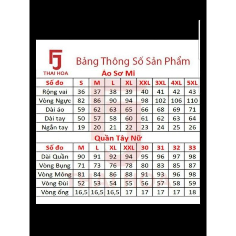 Áo sơ mi nữ Thái Hòa màu trắng mã 047