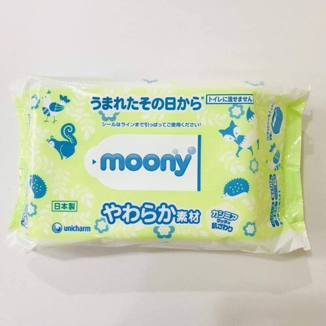 Khăn giấy ướt moony