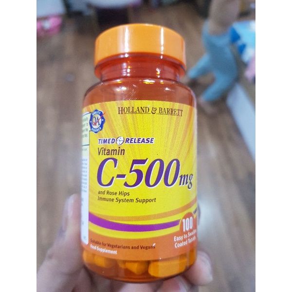 Viên bổ sung vitamin c 1000mg - holland & barret - ảnh sản phẩm 3