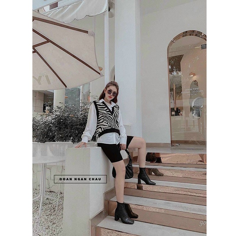 Áo Gile Báo Dày Dặn Hàng Quảng Châu M011-Teen 888