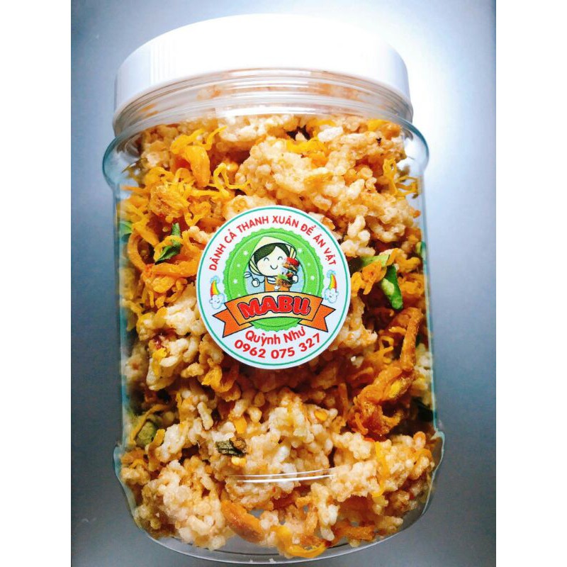 CƠM NẾP GIÒN MẮM ỚT LẮC KHÔ GÀ
