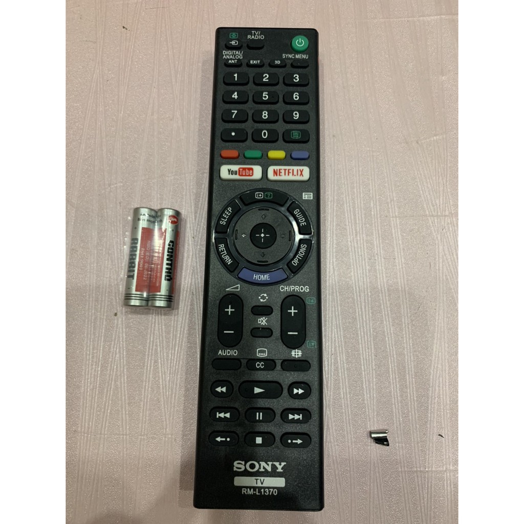 REMOTE ĐIỀU KHIỂN TIVI SONY SMART RM-L1370 NETFLIX-YOUTUBE-GIÁ THƠM