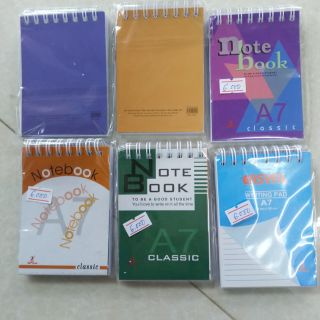 Sổ tay gáy lò xo A7