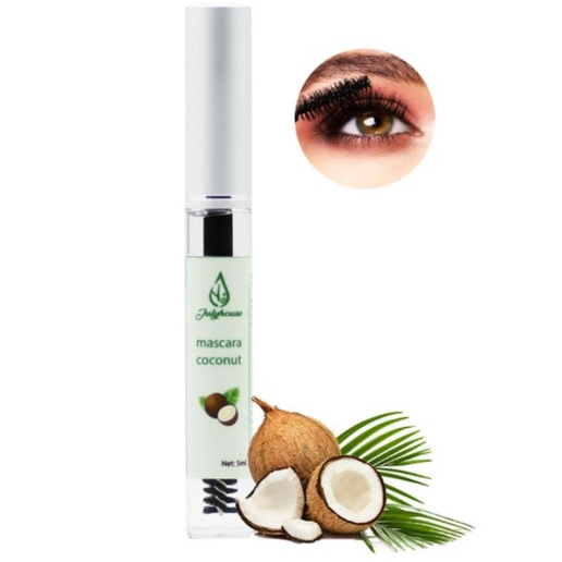 Mascara dầu dừa nguyên chất JULYHOUSE - dưỡng mi, giữ ẩm, dài, cong mi (5ml)