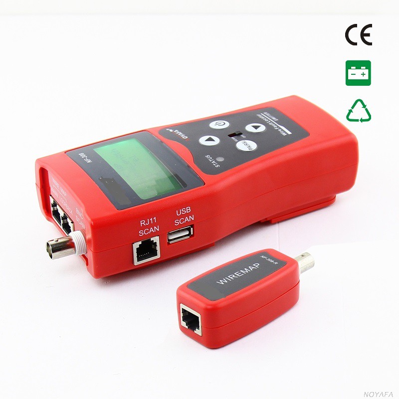 Máy test tín hiệu dây cáp mạng đa năng chính hãng Noyafa NF-308