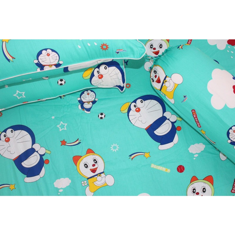 Drap Thắng Lợi, ga trãi giường chính hãng cotton 100% chất vải dày dặn thoáng mát mẫu ĐORAMON