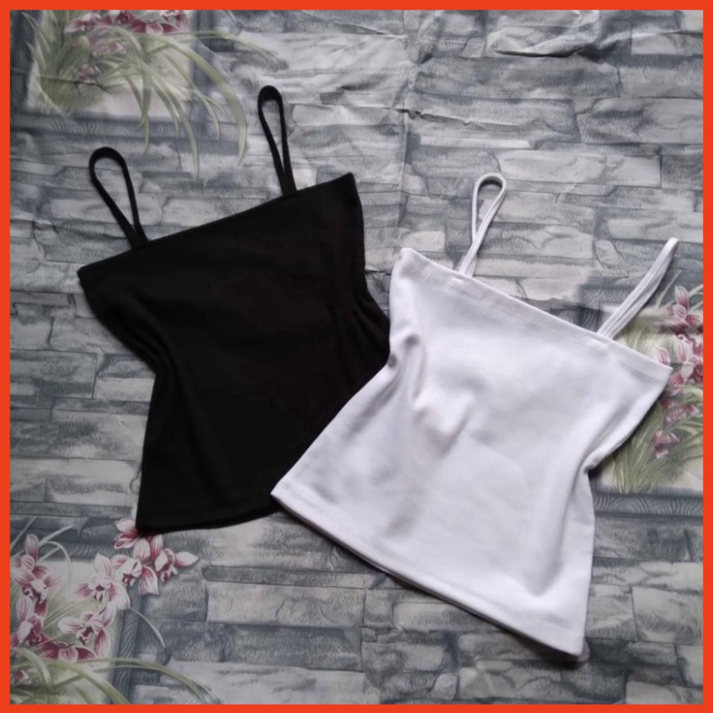 Áo thun 2 dây croptop loại 1