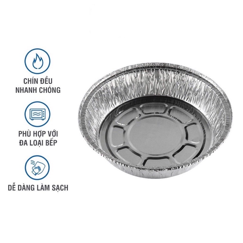 Combo 10 bát bạc lót dày lót nồi chiên không dầu