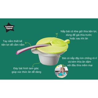 Bát ăn dặm Tommee Tippee từ 4 tháng