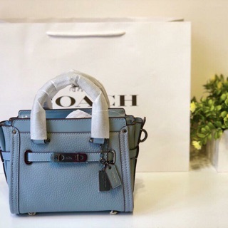 🆘RẺ VÔ ĐỊCH🆘 Túi Coach swagger size 21- da thật