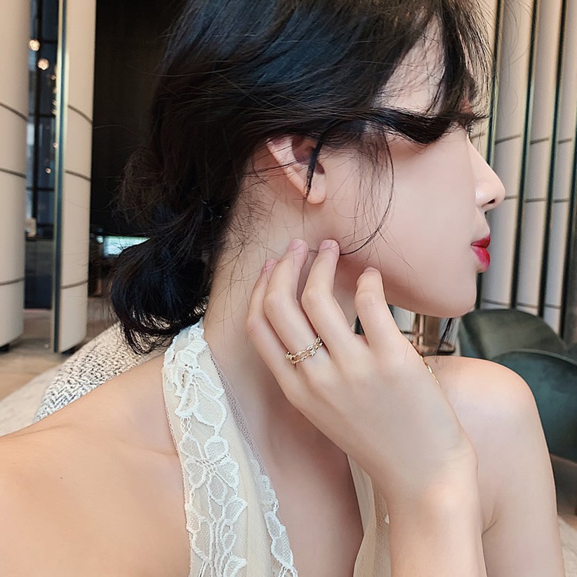 Nhẫn Nữ💍 Nhẫn Mạ Vàng Đeo Ngón Tay Độc Đáo Thời Trang Cho Nữ Phong Cách Hàn Quốc Mẫu Mới 2021