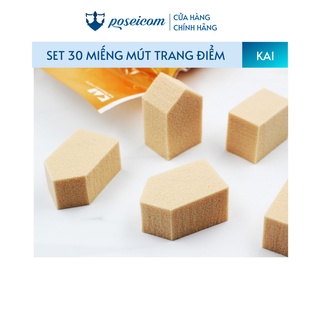 Set 30 miếng mút trang điểm Nhật Bản Kai