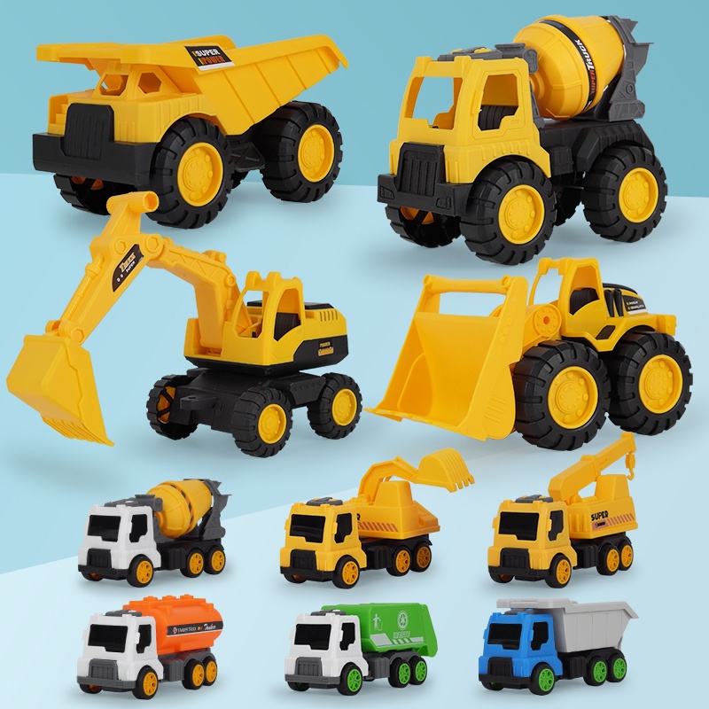 Mô hình đồ chơi xe công trình ZHAN QI TOYS nhiều mẫu tùy chọn cho bé